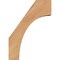 Ekena Millwork 3 1/2"W x 10"D x 14"H Westlake Smooth Knee Brace, Western Red Cedar BRC04X10X14WTL00SWR - alternate 3